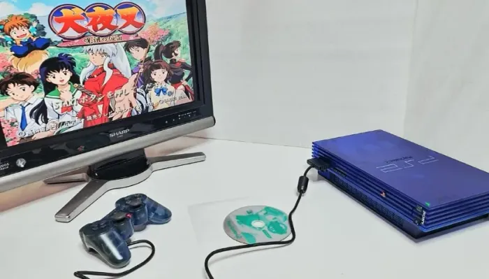 Playstation 2 Ocean Blue - 37000 - Japonês