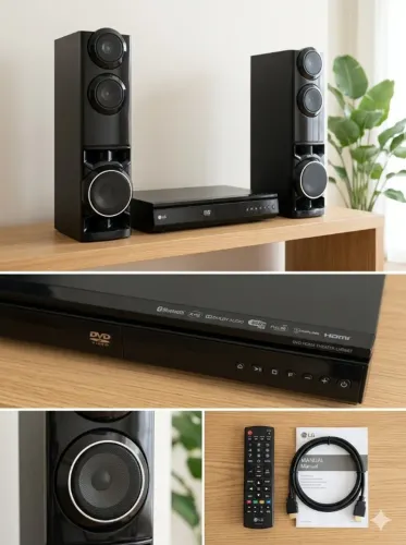 Som Home Theater LG XBOOM LHD687 1250W - Estado de Novo (Para Vender Rápido)