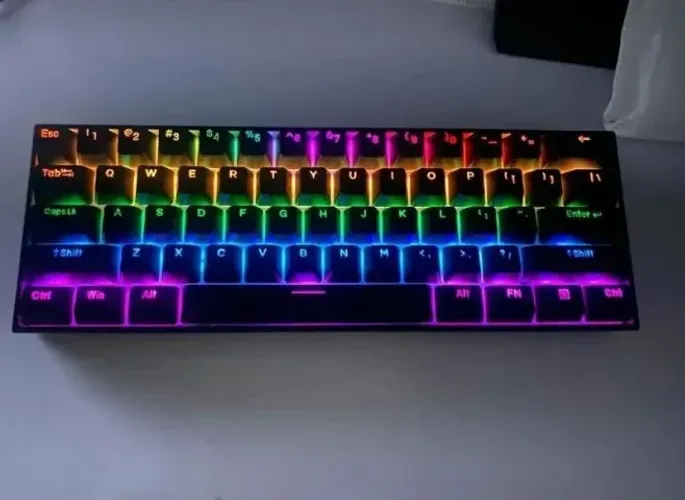 TECLADO MECÂNICO - ANNE PRO 2 - SEM FIO C/ GIROSCOPIO/VOLANTE