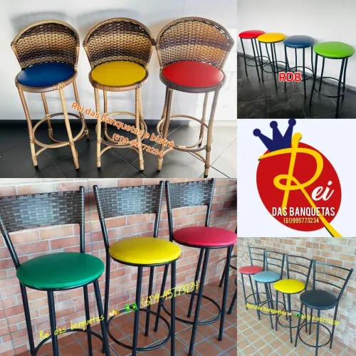 Banquetas Banqueta à pronta entrega
