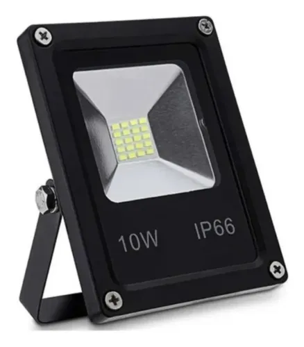 Refletor Holofote Led 10w Branco Frio 6000k Prova D'água