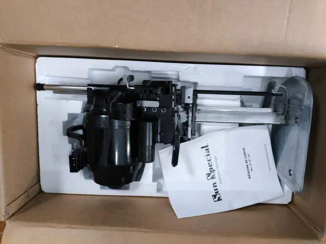 Máquina de corte faca 10 polegadas