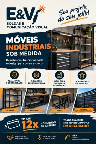 Móveis Industriais Sob Medida
