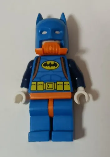 Minifigura Bloco de Montar Compatível com Lego Batman Scu-Batsuit Roupa Scuba