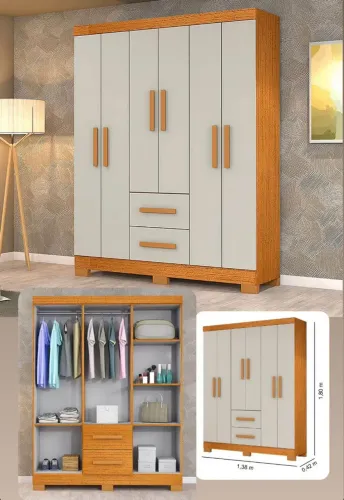 Mega promoção de Guarda Roupa Bem Dividido!!