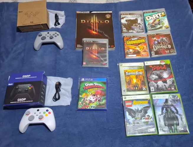 Jogos ps3 e xbox 360