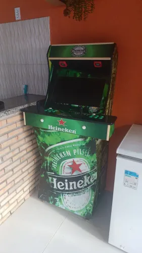 Fliperama personalizado heineken