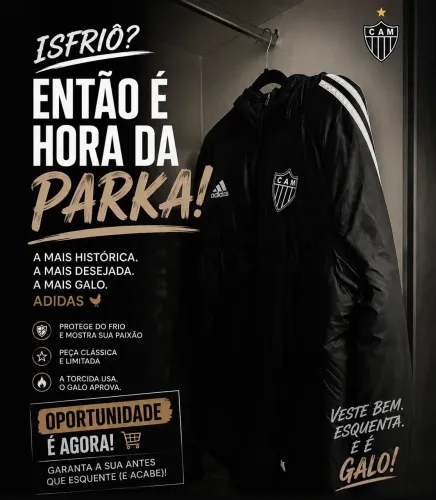 Parka Atlético Mineiro Adidas