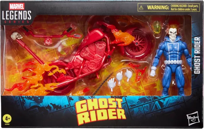 Marvel legends - ghost rider johnny blaze - motoqueiro fantasma