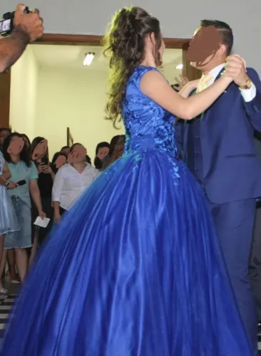 Vestido de 15 Anos Sob Medida - Usado 1x