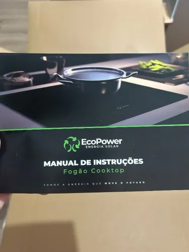 Fogão de indução 4 queimadores EcoPower