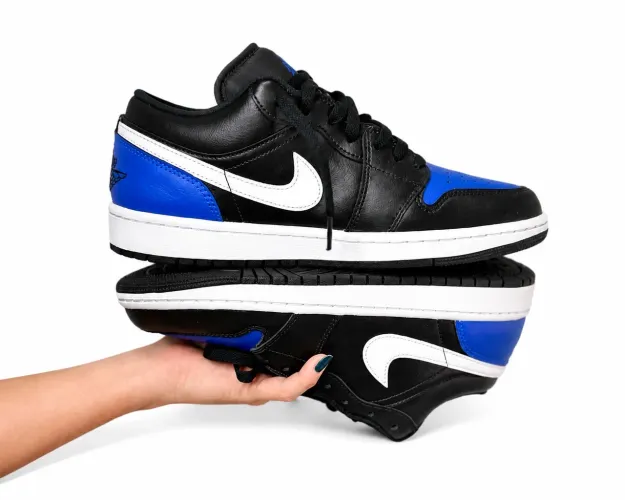 Air Jordan 1 LOW Black/White/Game Royal