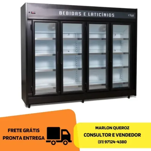 Refrigerador de Bebidas 4 Portas Polar 127V
