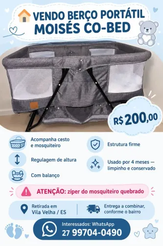 Mini berço 
