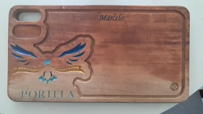 Vendo tábua de carne para churrasco personalizada.
