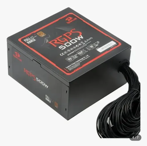 Fonte Redragon 500W 80 Plus Bronze Gamer