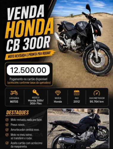 Moto cb300 cc