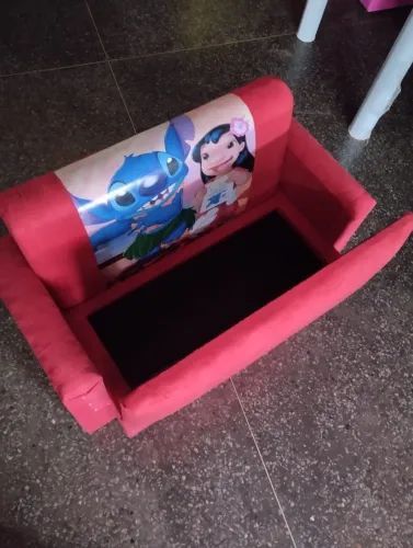 Sofazinho Baú duplo c/ braço 