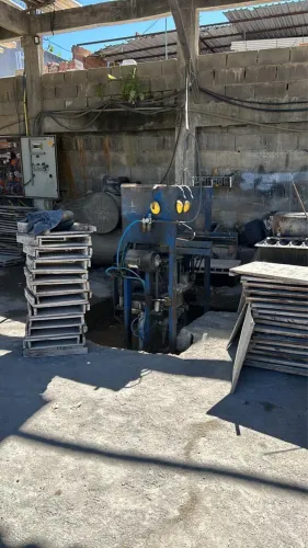 Máquina de Bloco Pneumática