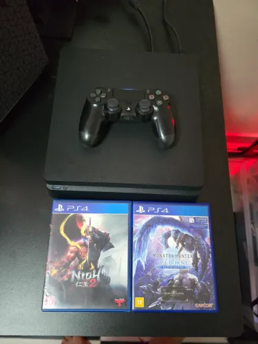 Ps4 com jogos brinde