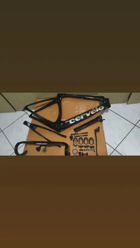 Quadro de carbono freio a disco 