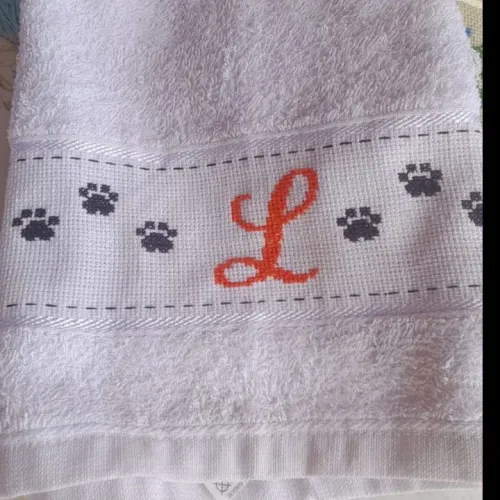 Toalhas bordadas a mão, personalizadas, exclusivas para casamento, 15 anos e demais festas