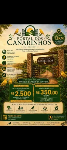 CHACREAMENTO PORTAL DOS CANARINHOS