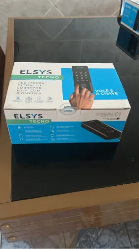 Fechadura DIGITAL COM BIOMETRIA de sobrepor DS4100V ELSYS