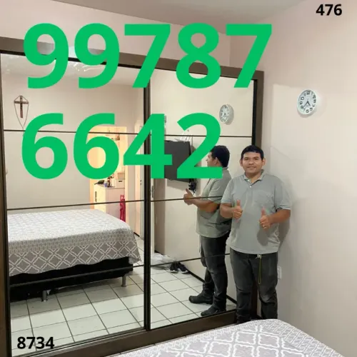 GUARDA ROUPA DE CASAL TODO ESPELHADOEM BOM ESTADO DE USO=´[
