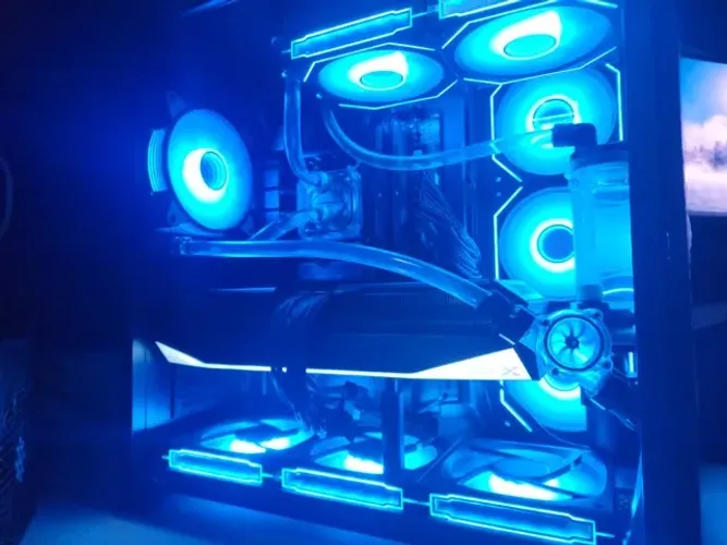 computador gamer entusiasta ryzen 9 7950x3d 32gb ddr5 6400mhz rx 7600 8gb 2tb nvme