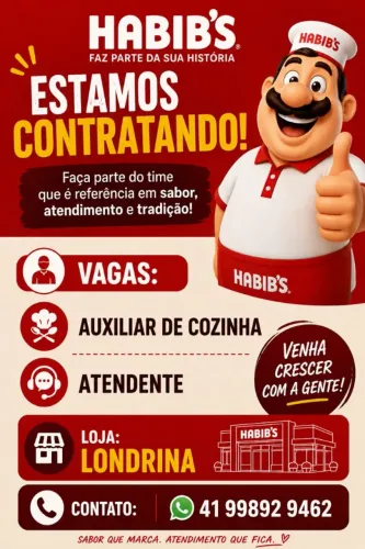 VAGAS DE EMPREGO