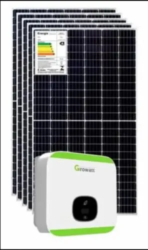 Kit geração solar growatt