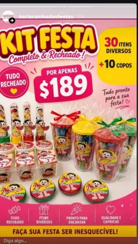 Personalizados e lembracinhas de festa