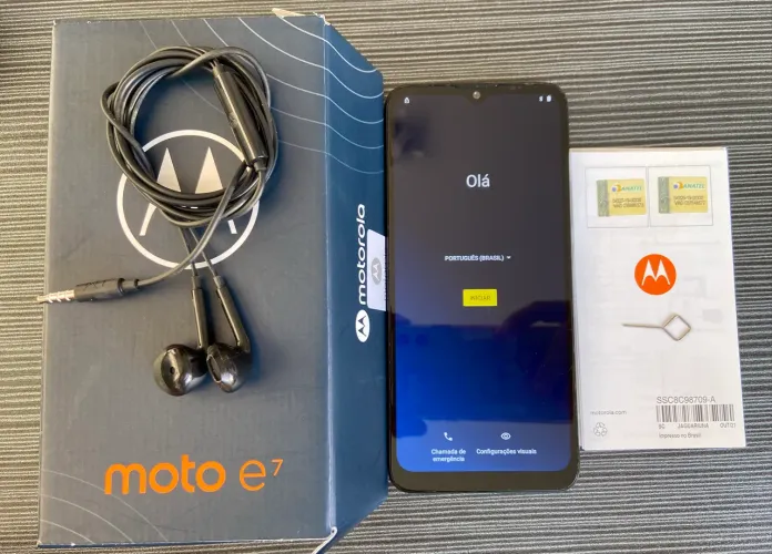 MOTOROLA Moto e7 na caixa!