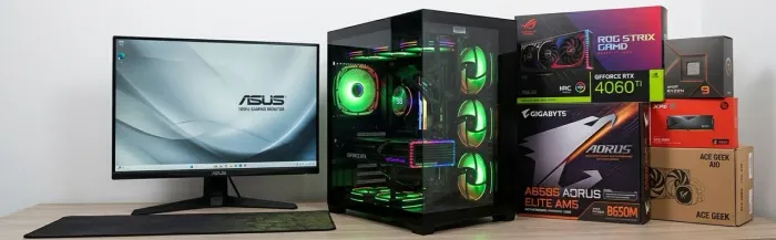 ? [OPORTUNIDADE UNICA] PC Gamer Ultra Premium | Ryzen 9 7900x | RTX 4060Ti ROG STRIX