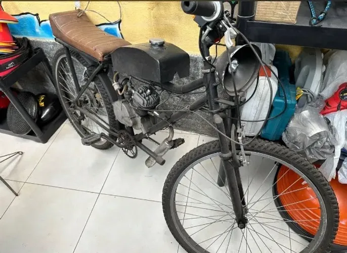 Mobilete bicicleta motorizada 2 tempos