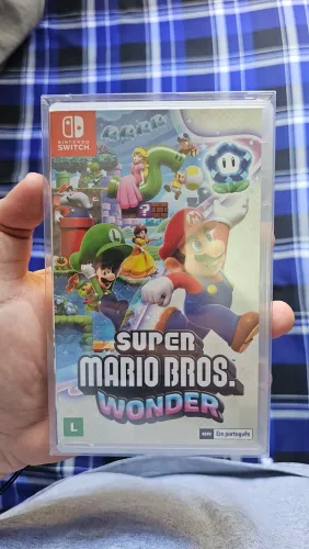 Super Mario wonder - Nintendo Switch (lombada personalizada)