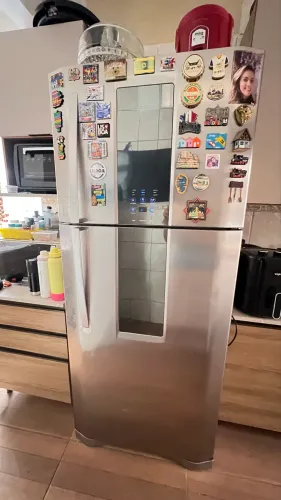 ? GELADEIRA ELECTROLUX INVERSE INOX - ÓTIMO ESTADO ?