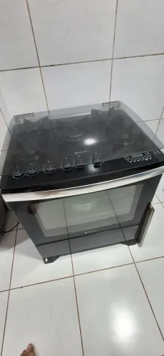 Fogão 5 Bocas Atlas Top Gurmet Glass