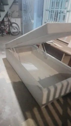 Cama Box solteiro baú 