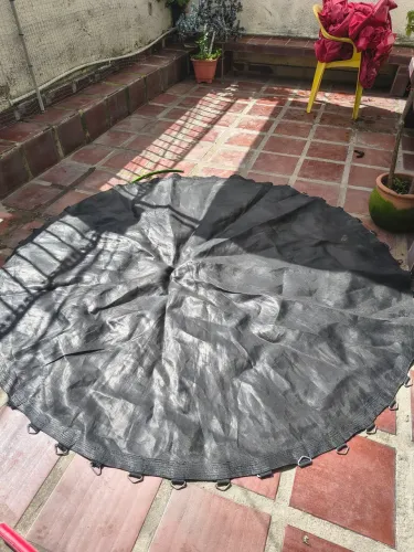 Lona de salto para cama elástica / pula-pula de 2,44m de diâmetro 42 molas de 14cm