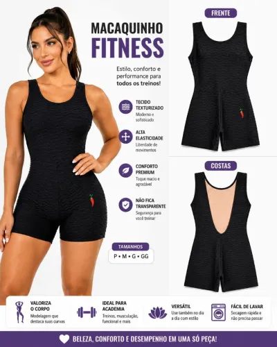Roupa Treinos malha grossa Confortavel Roxo | M