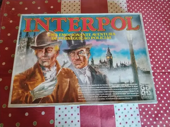 Interpol - Jogo Antigo da Grow (Leia o anuncio)