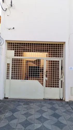 Portao de garagem com portao de acesso social