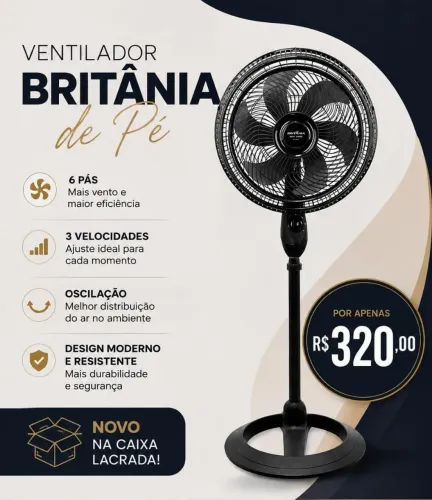 Ventilador Britânia