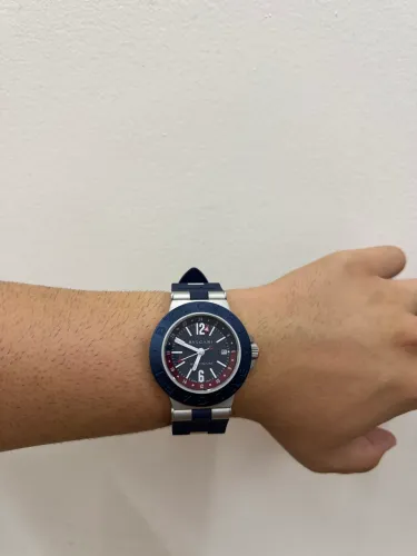 Bvlgari 42mm automático aluminium