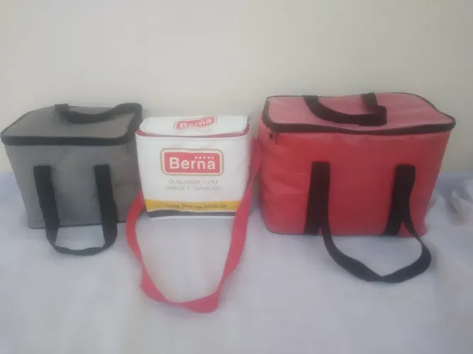 LOTE DE BOLSAS TÉRMICAS tudo por 70,00