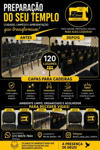 Capas para eventos Corporativos.