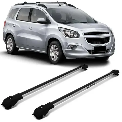 Travessas Bagageiro P/ Todos os Carros C/ Longarinas -Spin / Cactus / Soul / Onix