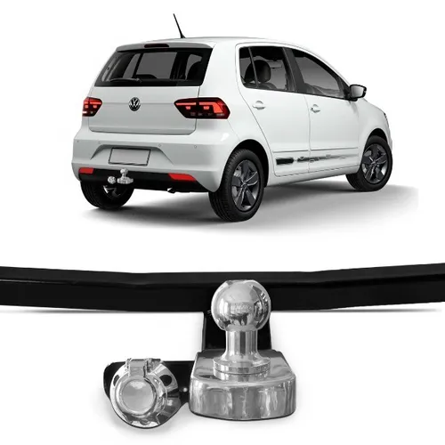 Engate de Reboque Volkswagen Fox / Crossfox 2003 à 2021 Reforcel Fixo 500kg